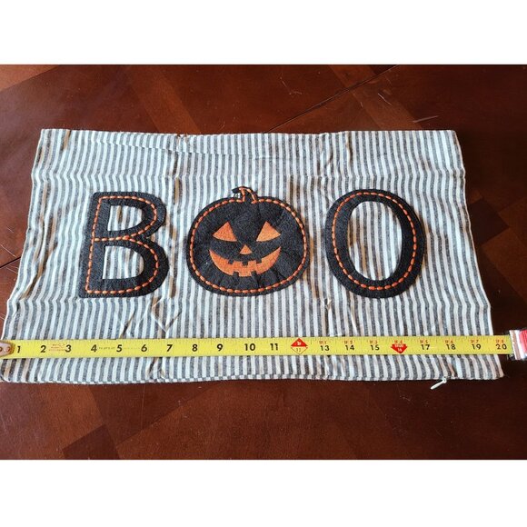 Halloween Pillow Cover Pumpkin Decor Spooky Throw Case Couch Sofa Accent 12x20 - Picture 12 of 12